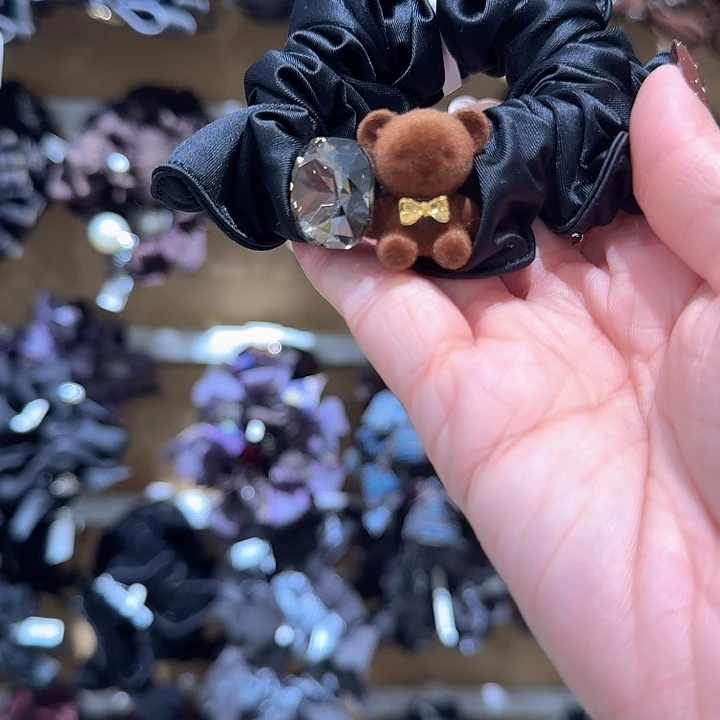 黑色面膜圈小熊款式22