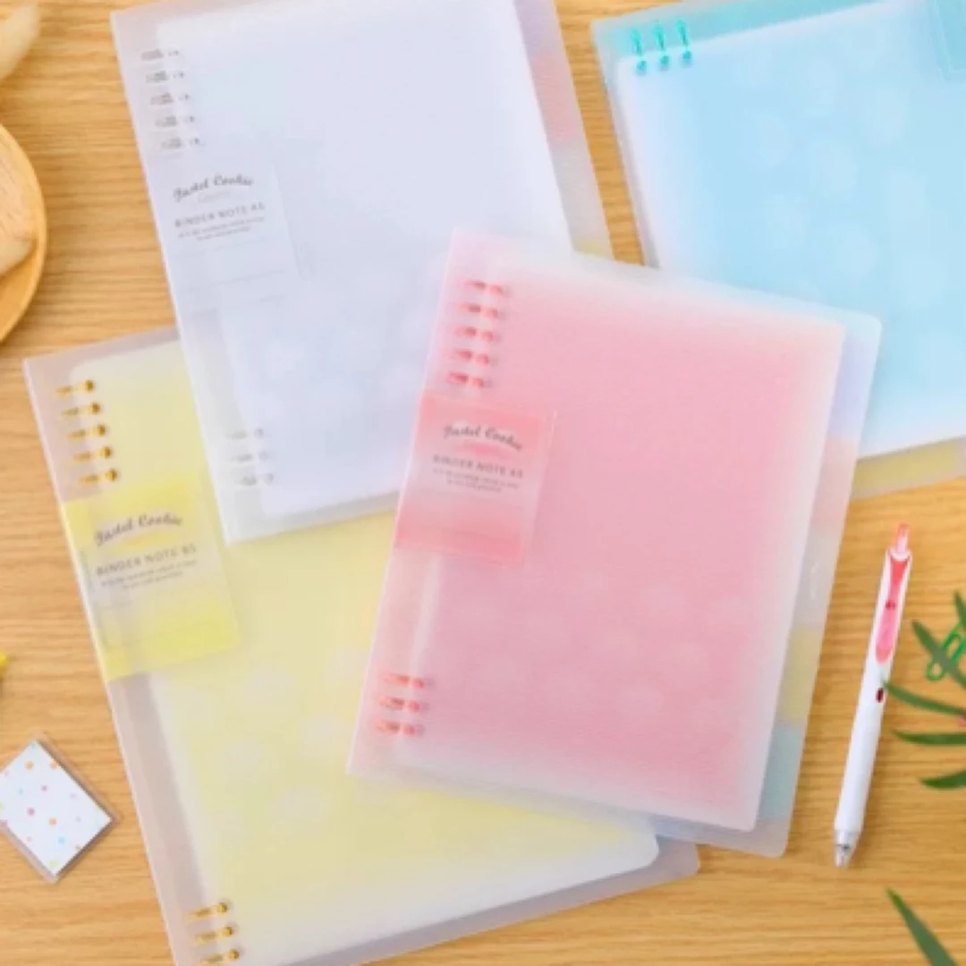 【KD】淡彩曲奇活页本B5➕两本100页替芯