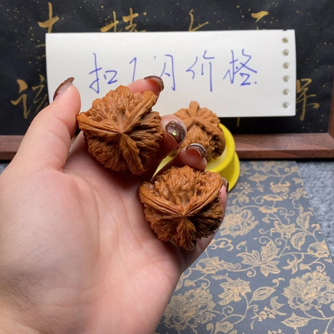 吊坠文玩核桃李*白狮子