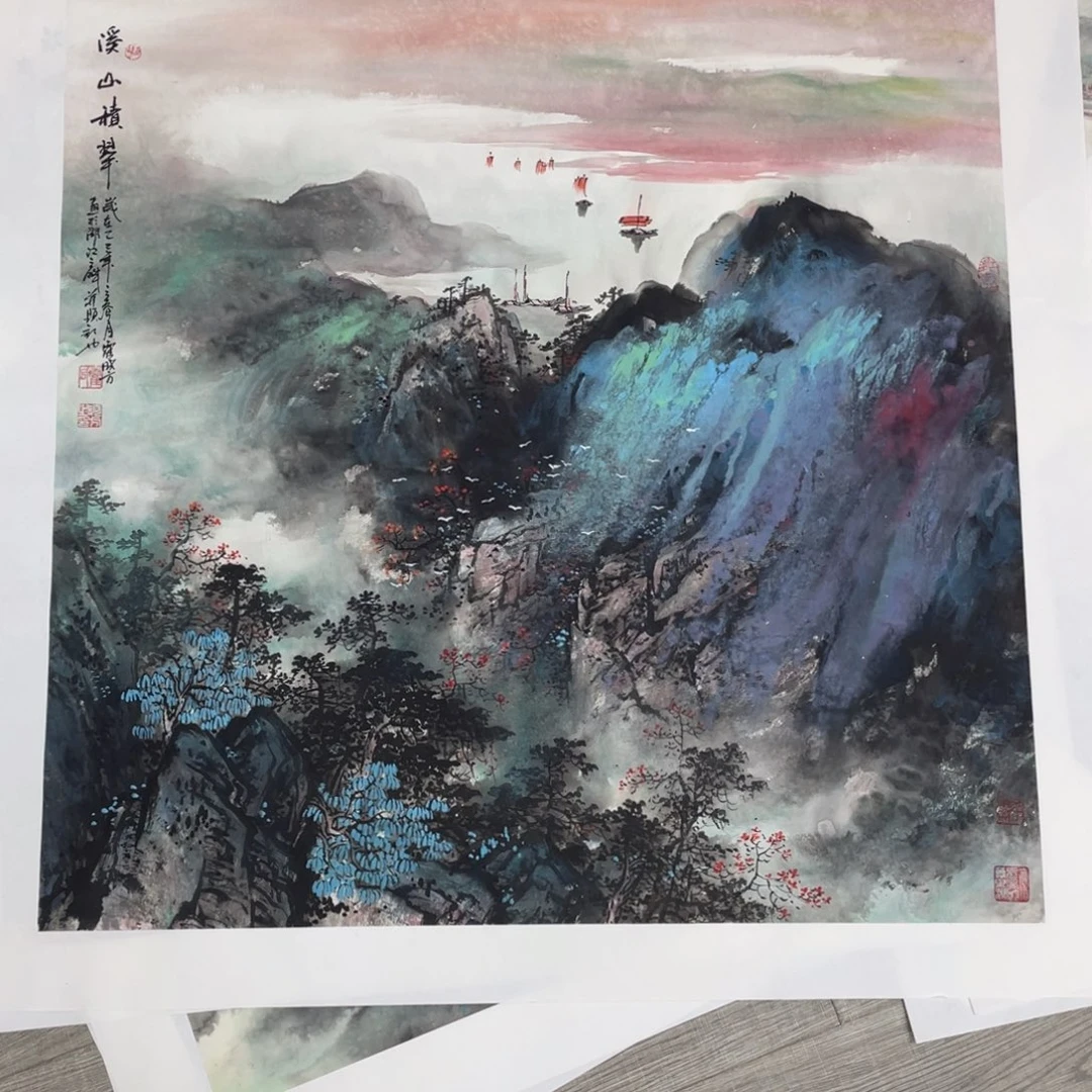 国画霍晓方老师作品欣赏