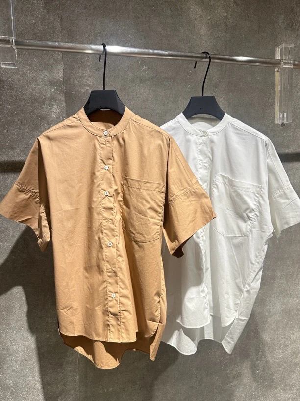 F特【Ann.G】G60301 欧洲设计师小众极简风抽绳宽松七分袖空调衫
