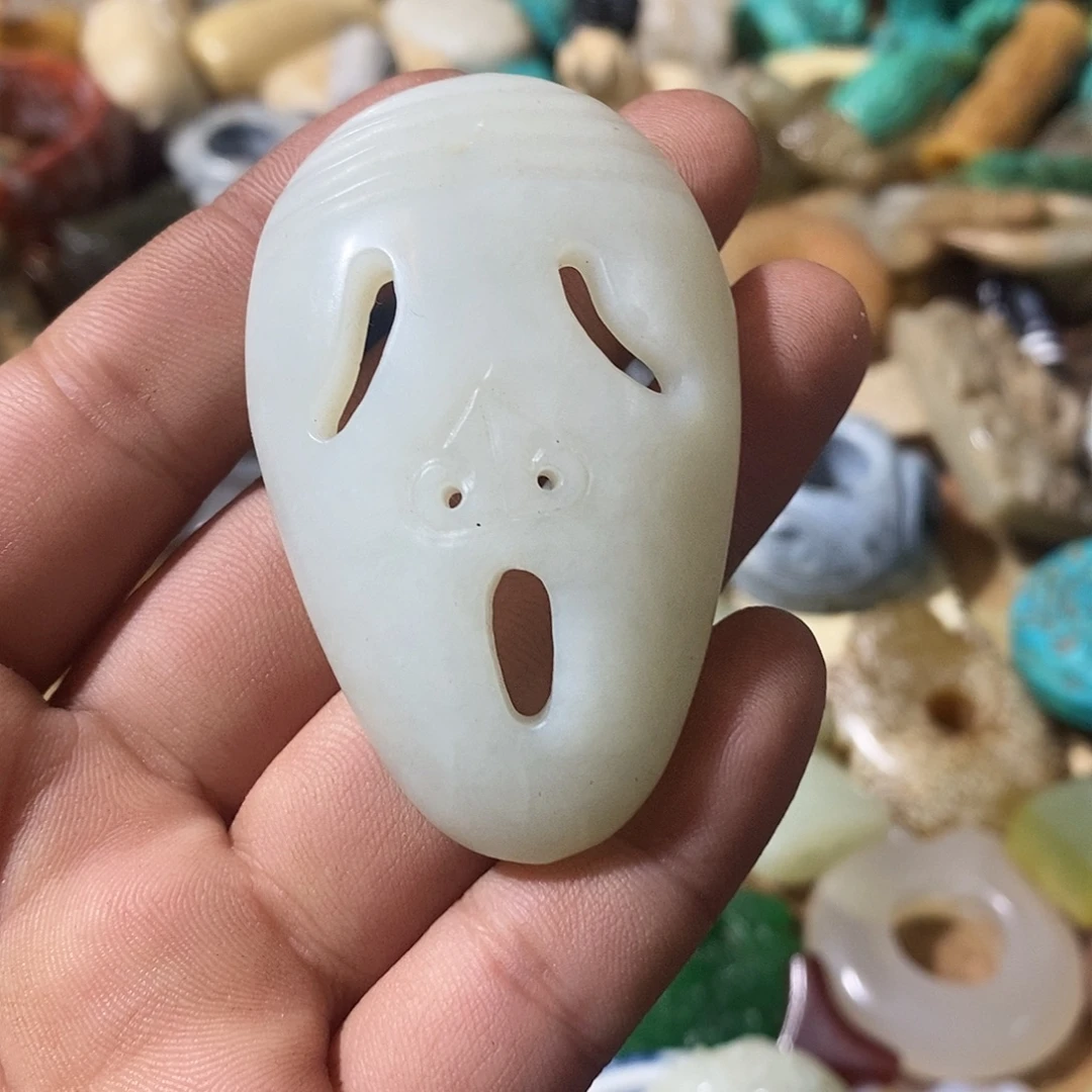 和田玉（糖玉）未镶嵌挂件