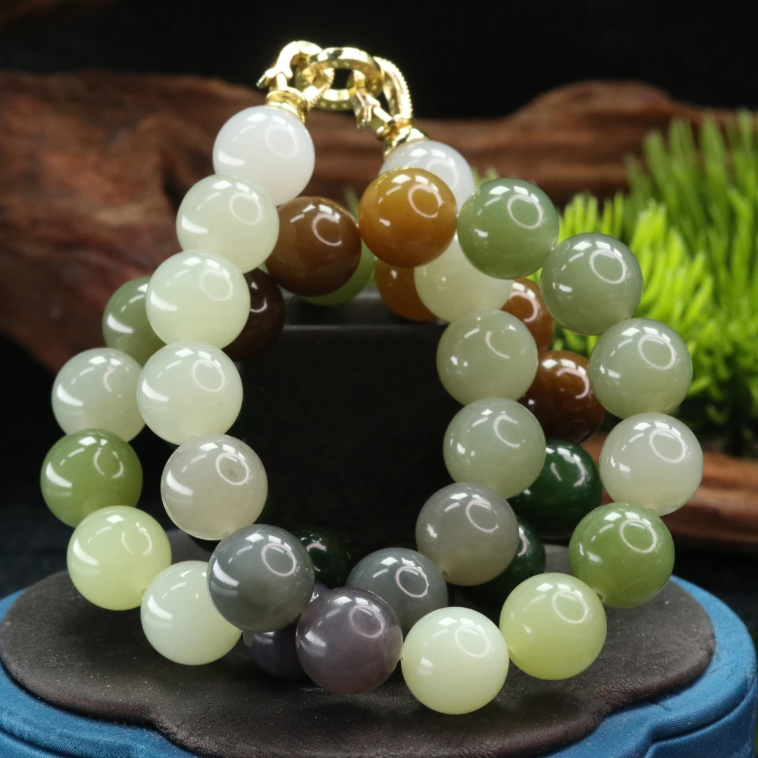 7和田玉多宝项链/800446北京中保拍卖