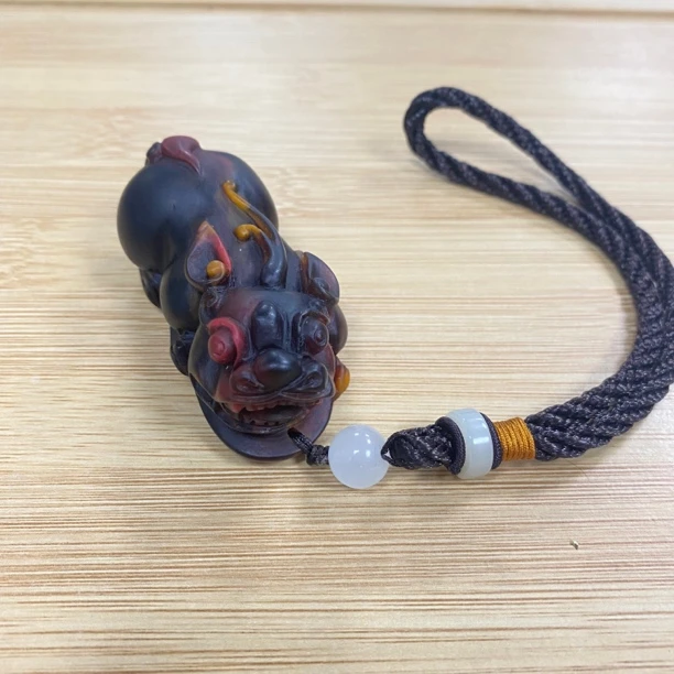 经典手工雕刻貔貅精品手把件DYWW358