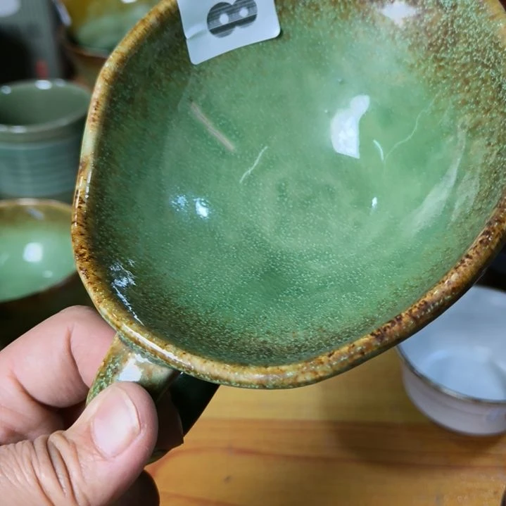 盘磁州窑五厂盘碗壶杯