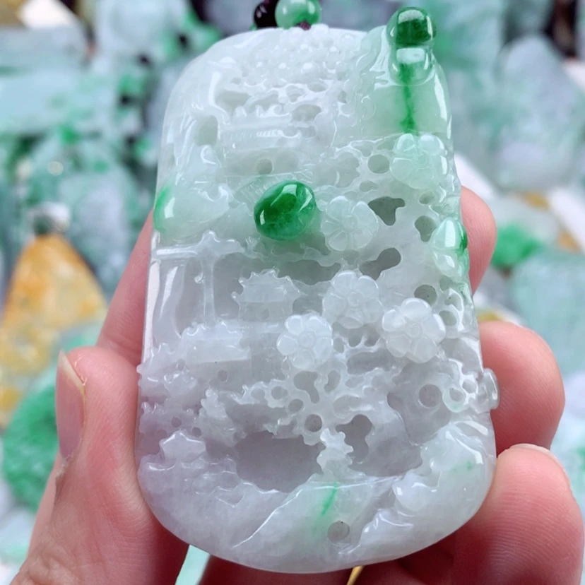 【闪购商品】翡翠吊坠(不含链)未镶嵌