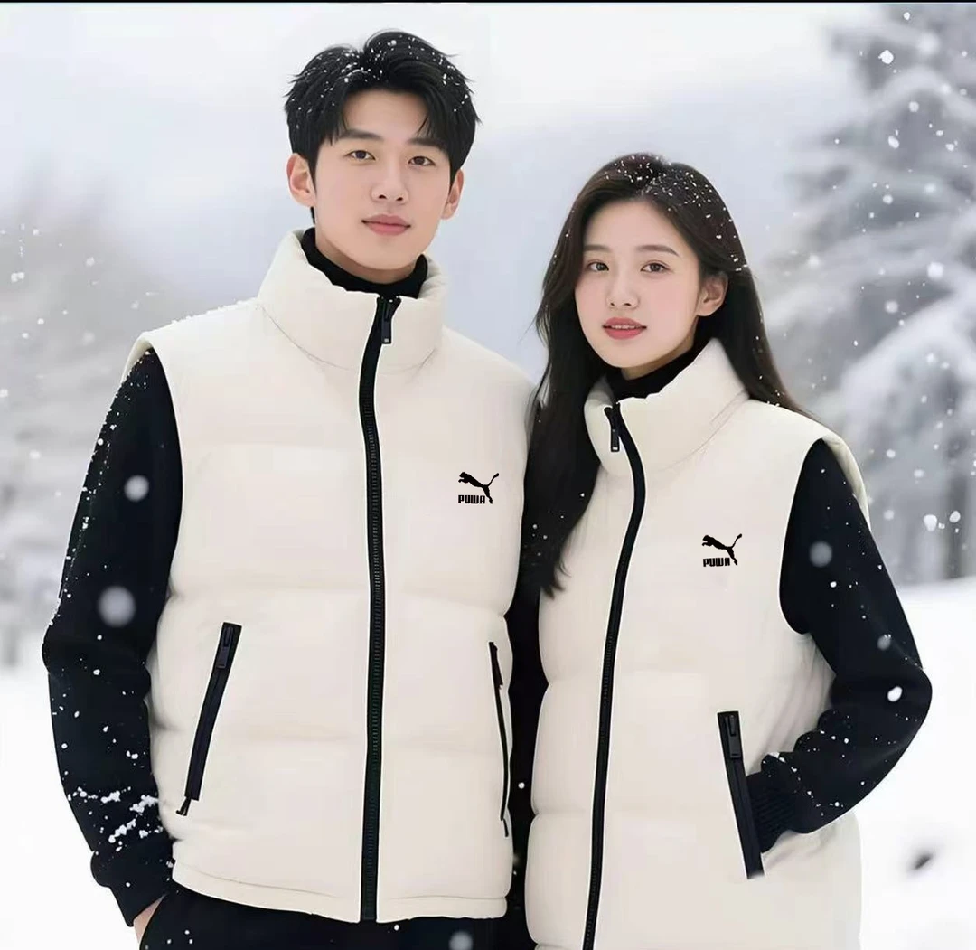 秋冬款马甲情侣时尚坎肩马甲百搭运动休闲