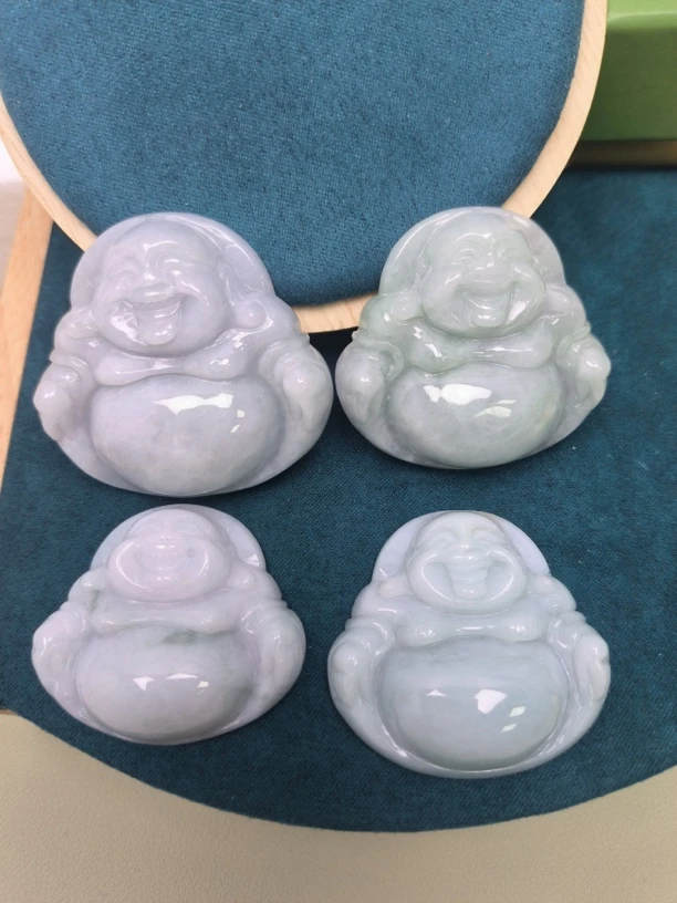 天然A货翡翠佛公吊坠（多样性发货发其一）