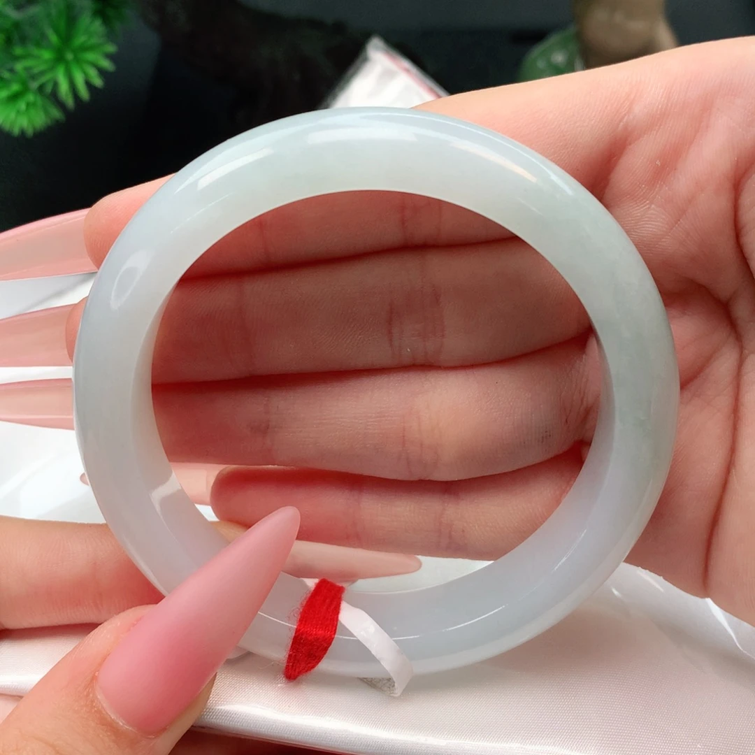 未镶嵌手镯翡翠正圈58