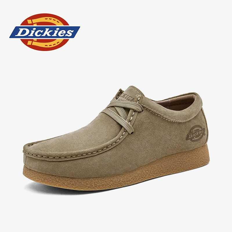 Dickies男士袋鼠鞋冬季老钱风男鞋复古英伦百搭休闲鞋男软底单鞋