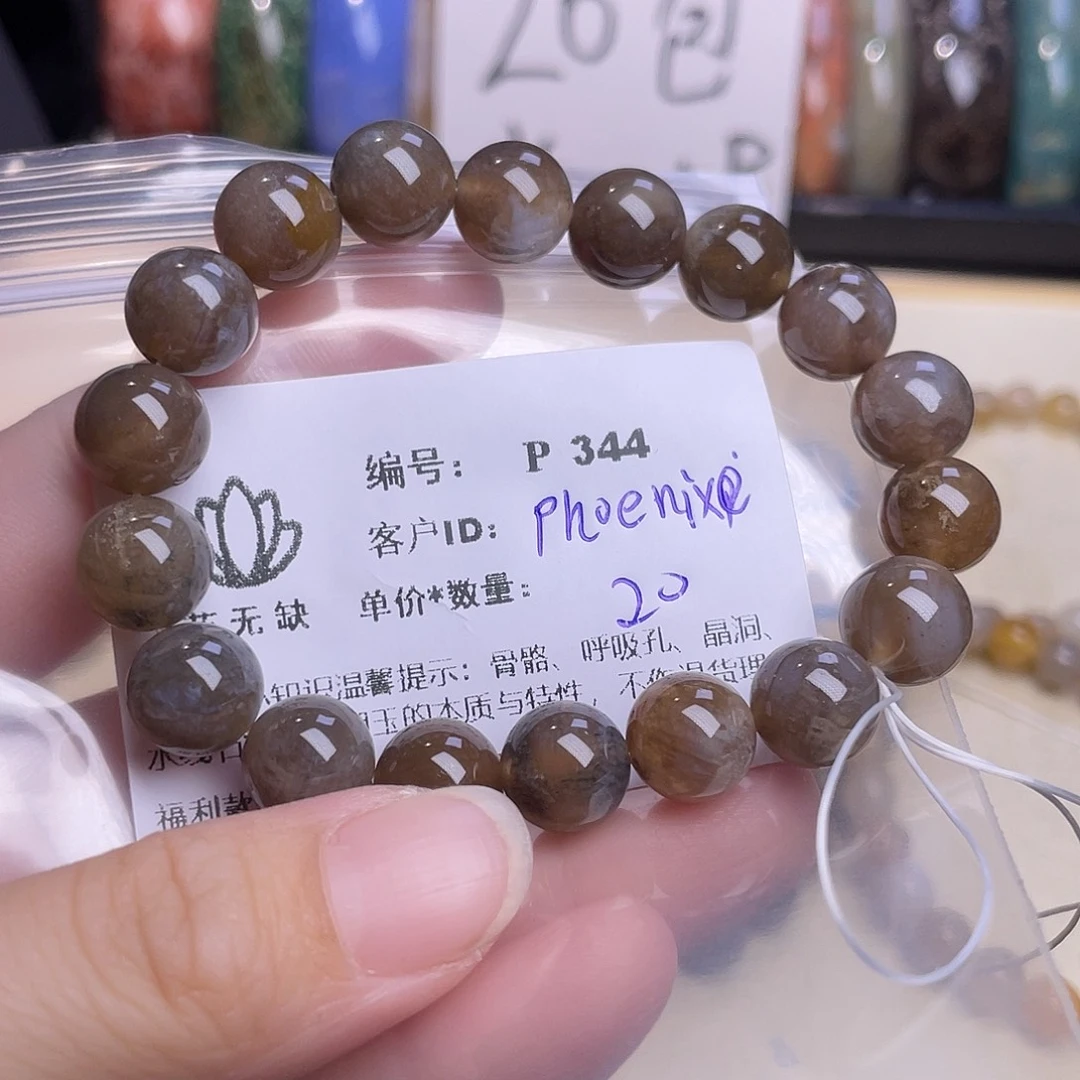 P***⁸未镶嵌手镯硅化玉