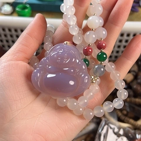 滴血莲花菩提吊坠