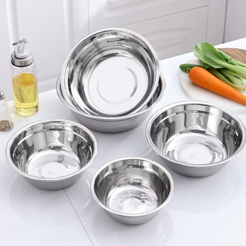 多用盆汤盆小盆汤碗家用316不锈钢食堂组合小碗加深加厚商用马兜