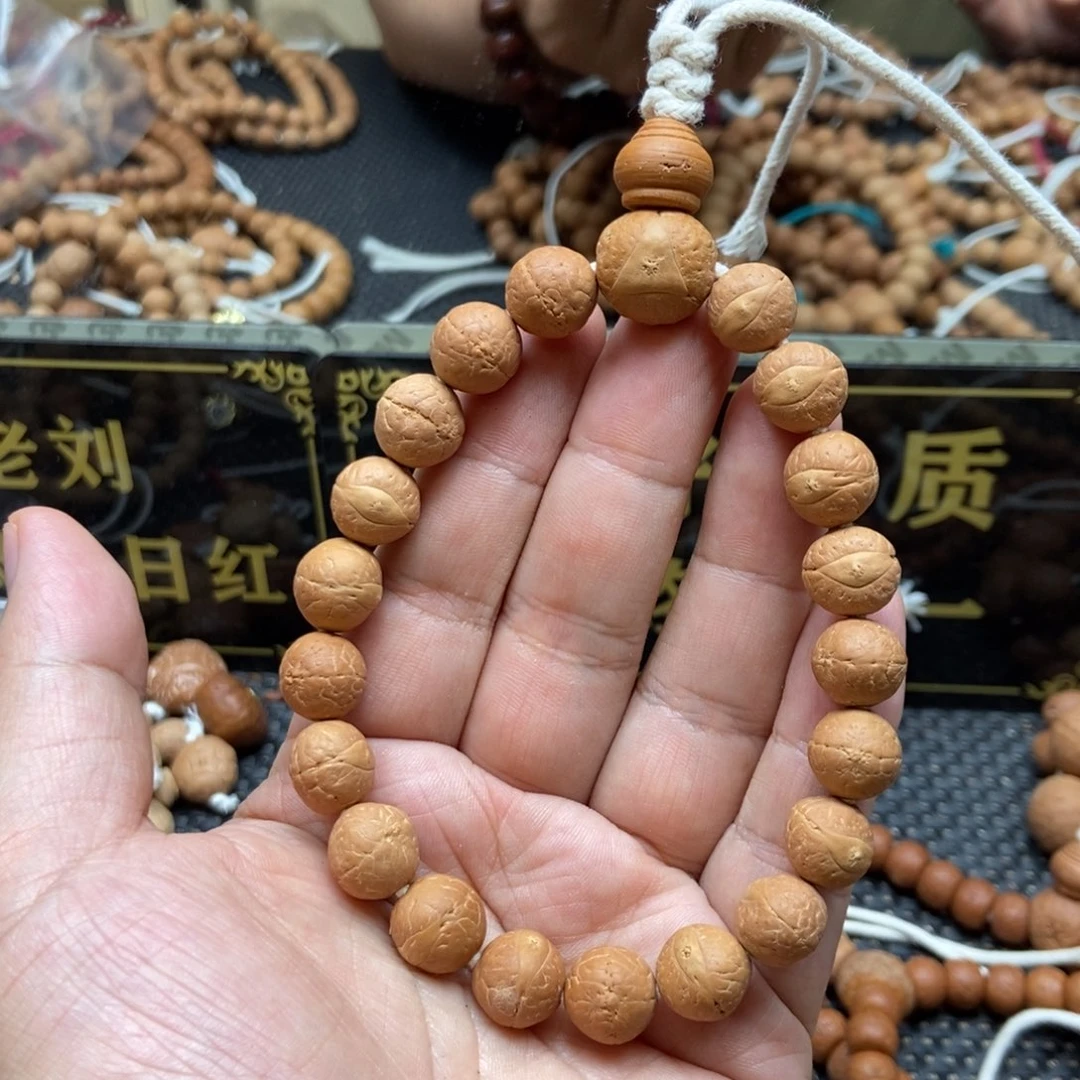 凤眼菩提吊坠11.5手串