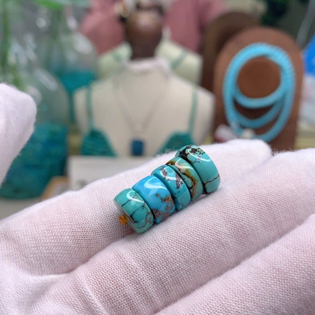 绿松石未镶嵌配饰