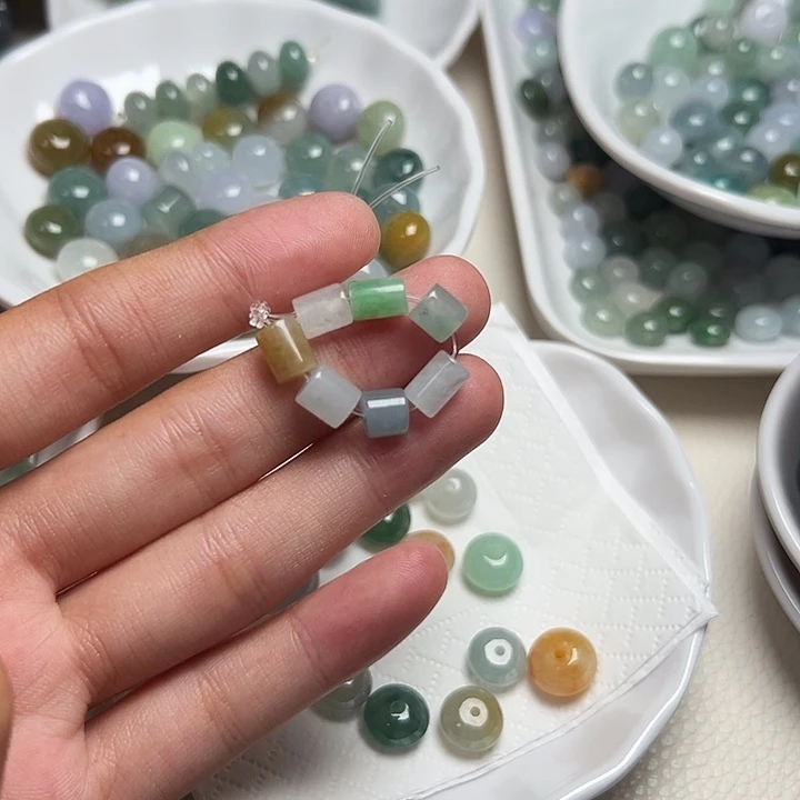 翡翠散珠翡翠小冰桶
