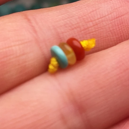 绿松石未镶嵌吊坠(不含链)