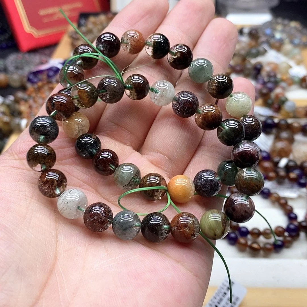 水晶手串未镶嵌多样性发货发一条