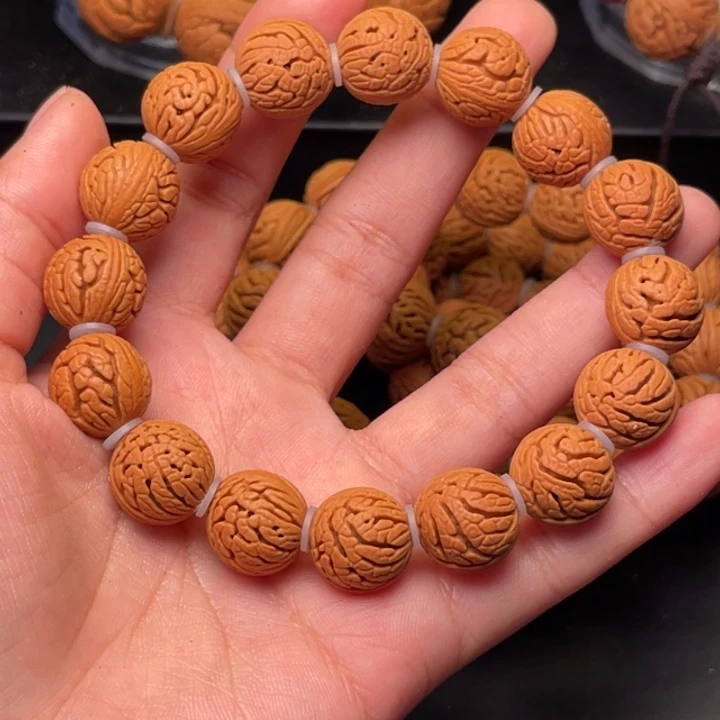 桃核手串绣球桃核14