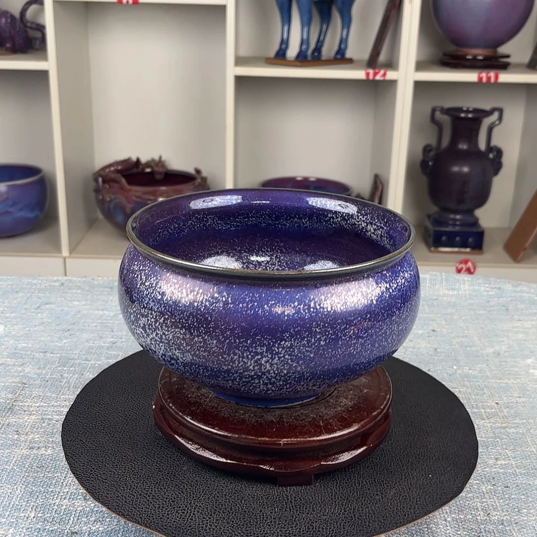 瓷片水洗 手拉坯炭烧大师作品