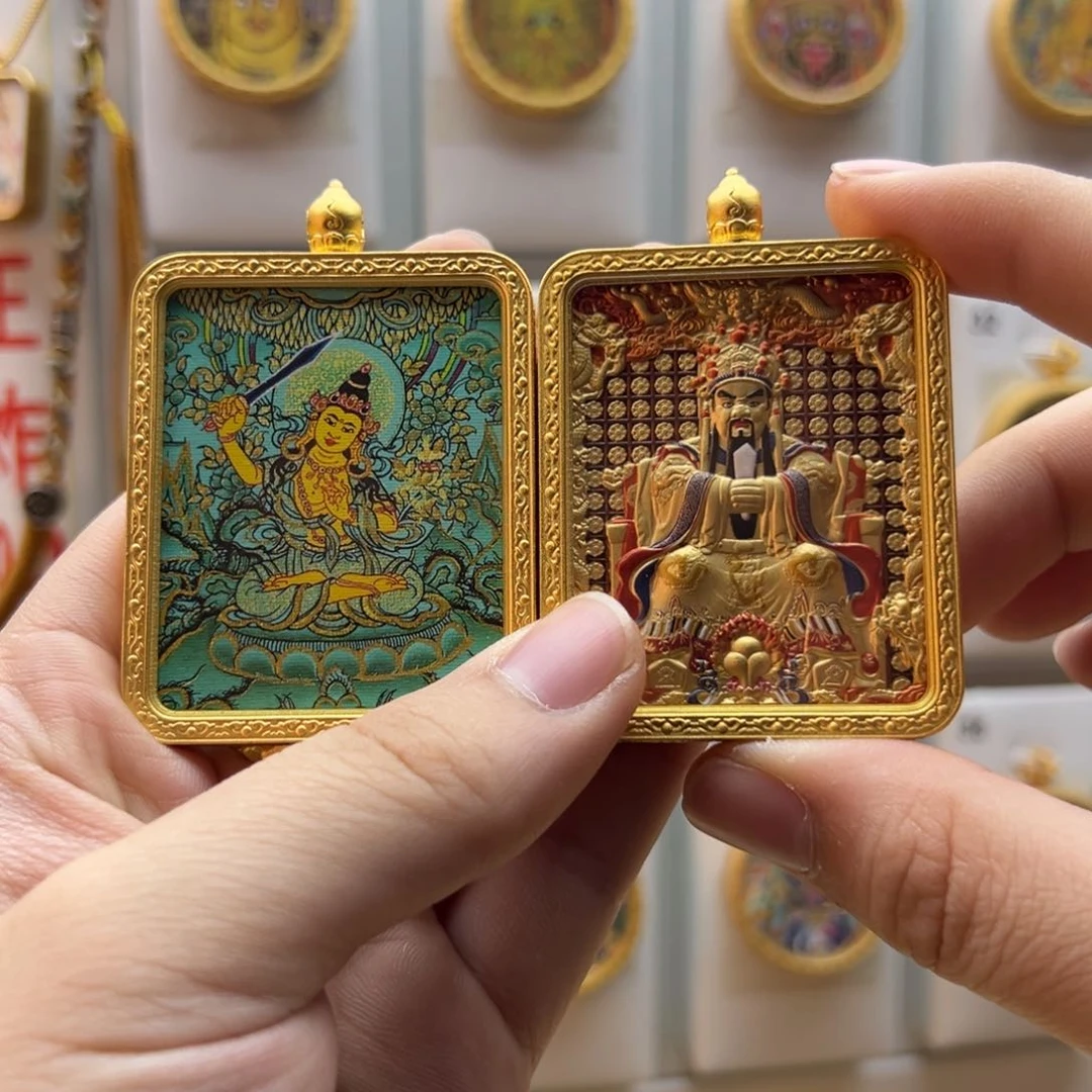 吊坠于*銘定制定制一步到位唐卡