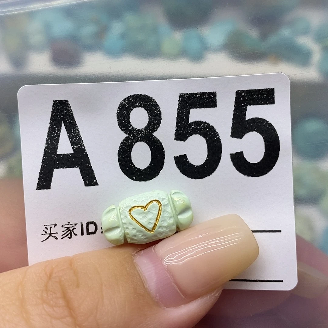 未镶嵌绿松石绿松石配饰定制