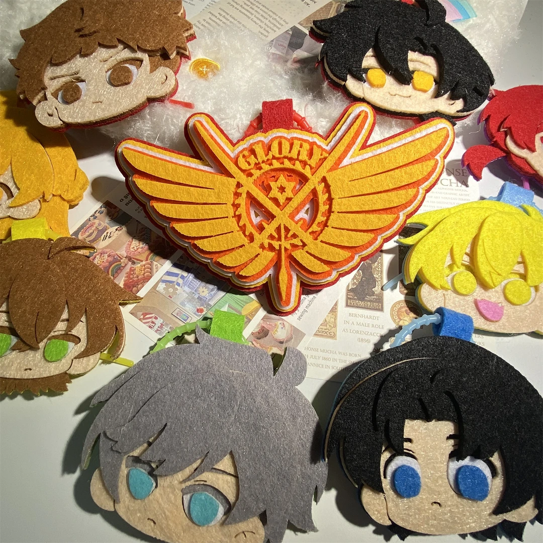 全职高手挂件小说主题不织布高颜值创意设计个性明星包包挂饰摆件