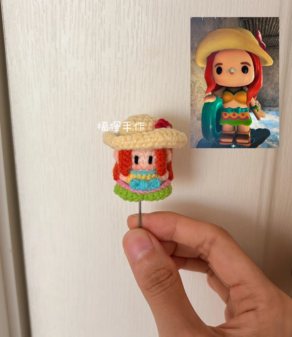 人物ip定制手工钩织软糖 默认微瑕 不支持无理由退 无备注随机发