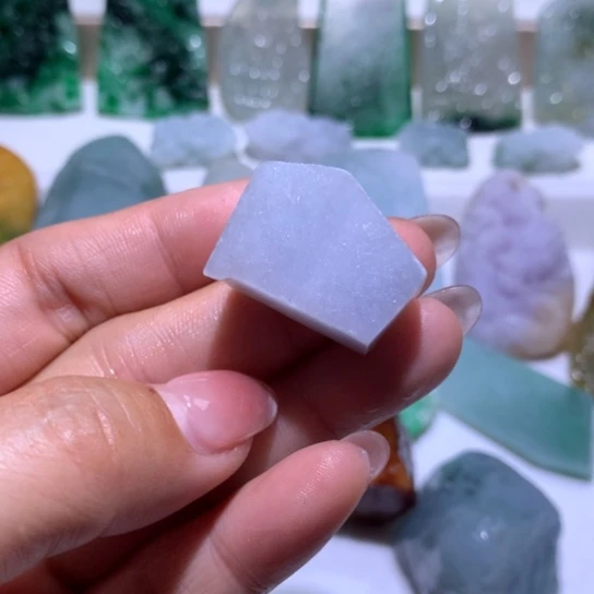 翡翠散珠翡翠边角料