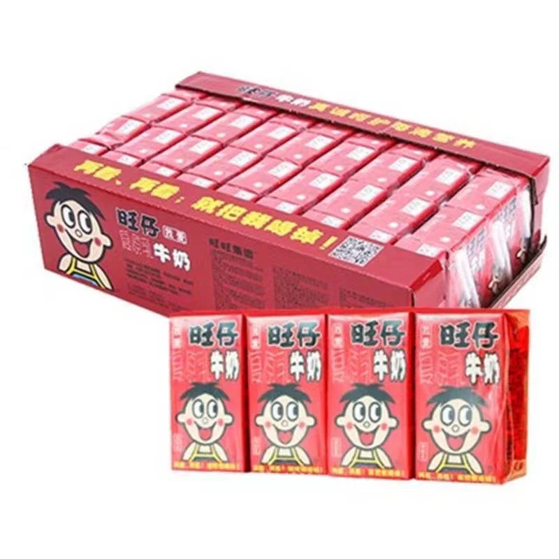 旺旺旺仔牛奶复原乳纯奶125ml*36盒实惠装早餐奶儿童营养含乳饮料