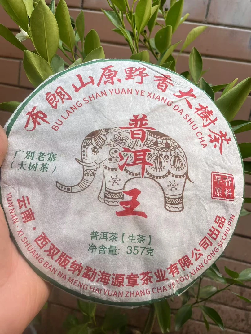 【晓宇专属】2018年 源章 普洱王 普洱茶 生茶 357g