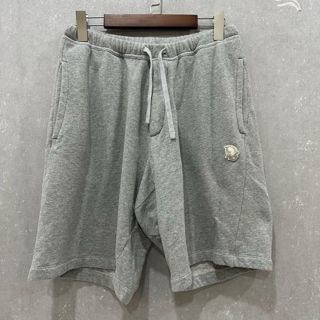 99新 DIOR/迪奥 小标羊绒羊毛字母短裤L码/004495