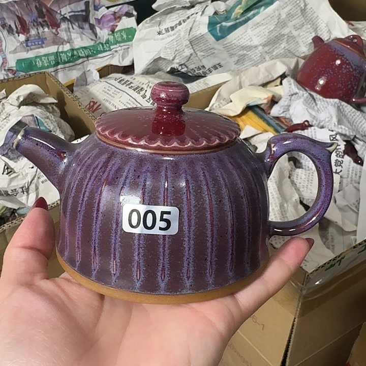 陶摆件郑家钧窑摆件