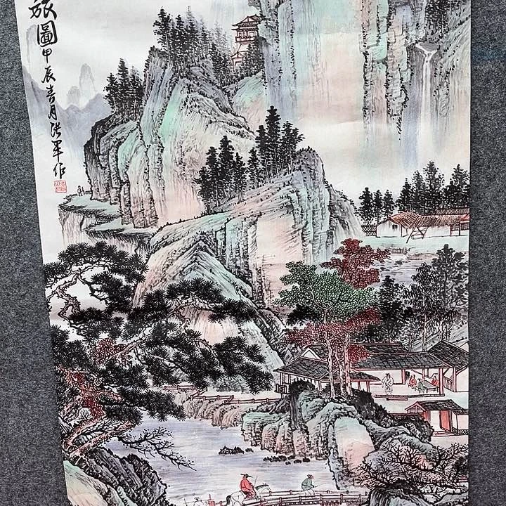 鲁岳美术艺术作品2