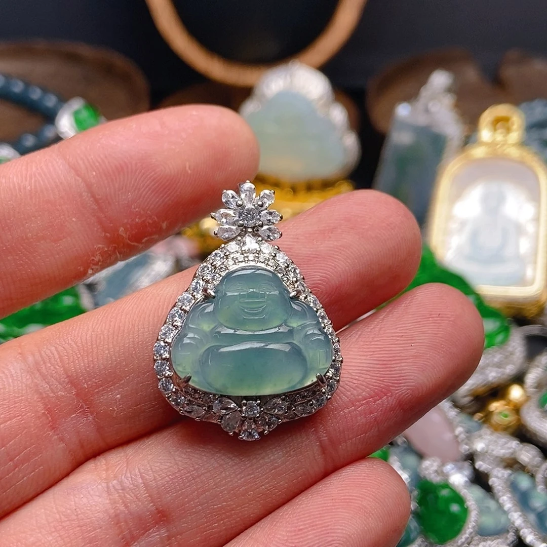 翡翠吊坠(不含链)未镶嵌633吊坠