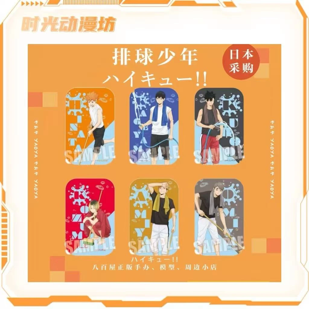 【时光谷】盲盒代拆 排球少年打扫泳池方吧唧