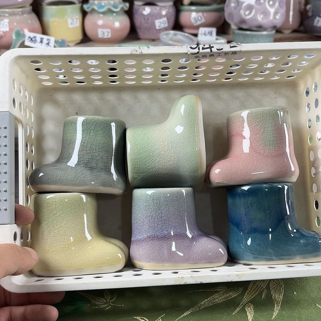 陶瓷量货/口4高7深浅搭配发6