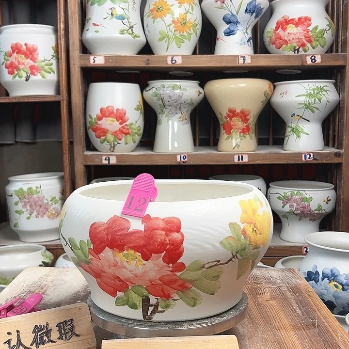 摆件12 新款陶瓷大微瑕