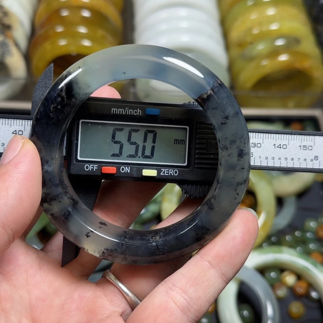 合金蛇纹石玉手镯