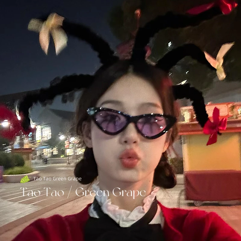 小魔女蒙娜cos发箍女可爱搞怪装扮道具万圣节头饰扭扭棒生日头箍