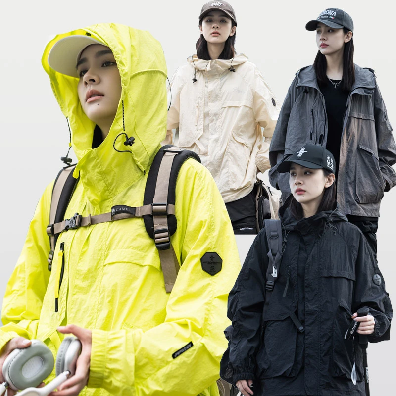 【AOGZ】户外运动UPF100+防晒衣男女夏季新款骑行情侣防晒服外套