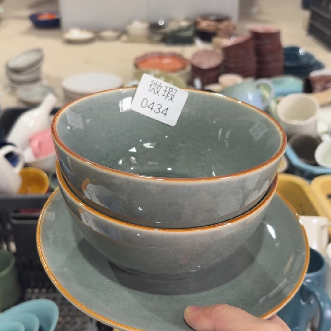 陶瓷0434……微瑕餐具3个