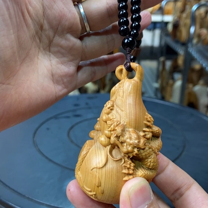 柏木（崖柏）手把件