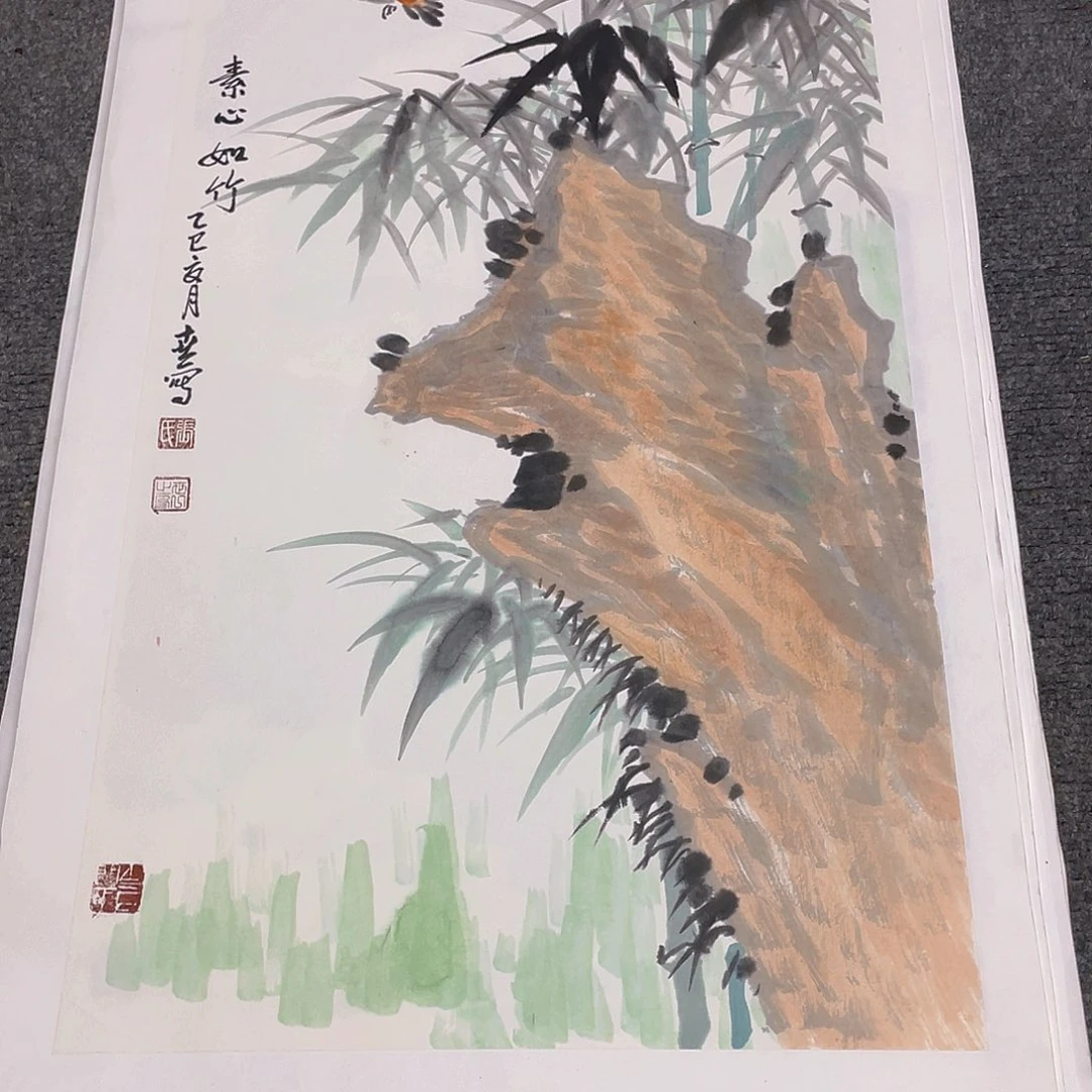 国画2平尺纯手绘国画作品