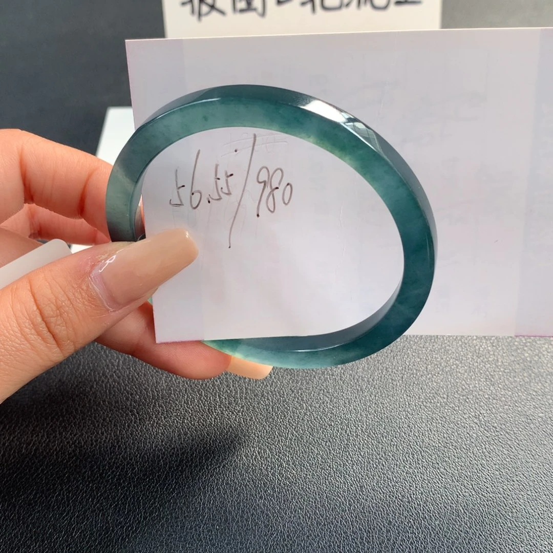 翡翠未镶嵌手镯天然翡翠