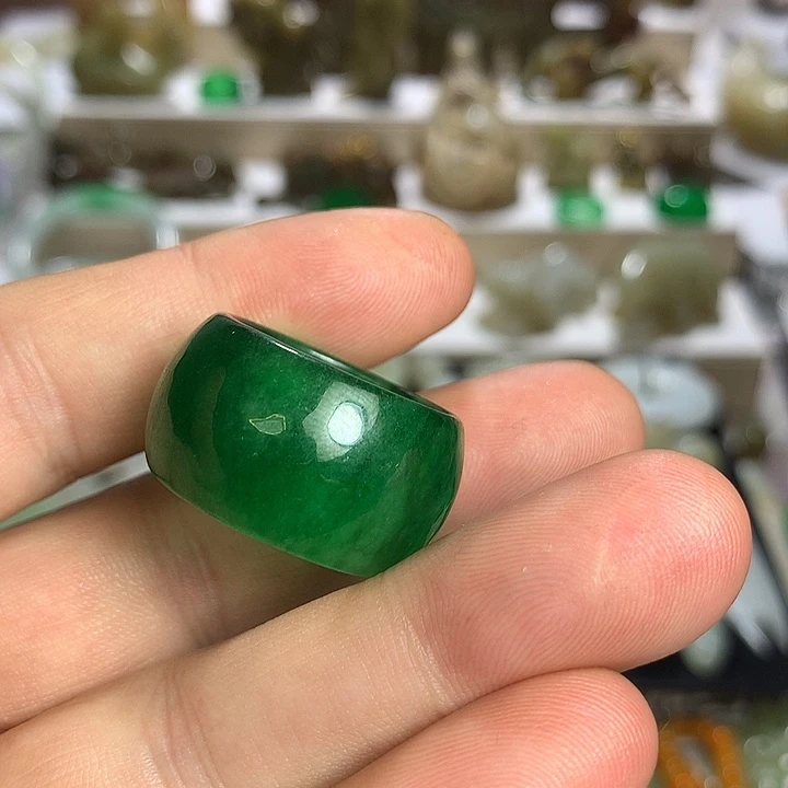 如***哥翡翠未镶嵌戒指翡翠戒指666666
