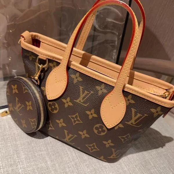 LV路易威登neverfull bb款手袋 芯片款全新