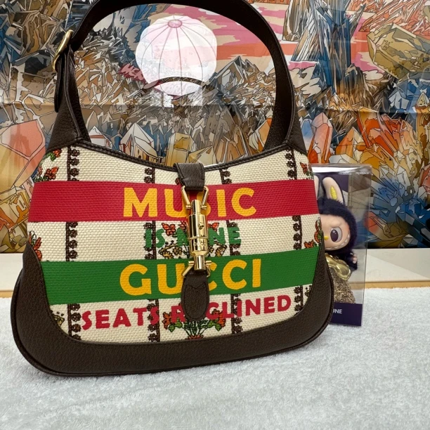 95新 GUCCI/古驰 古驰 百年腋下包 H071028