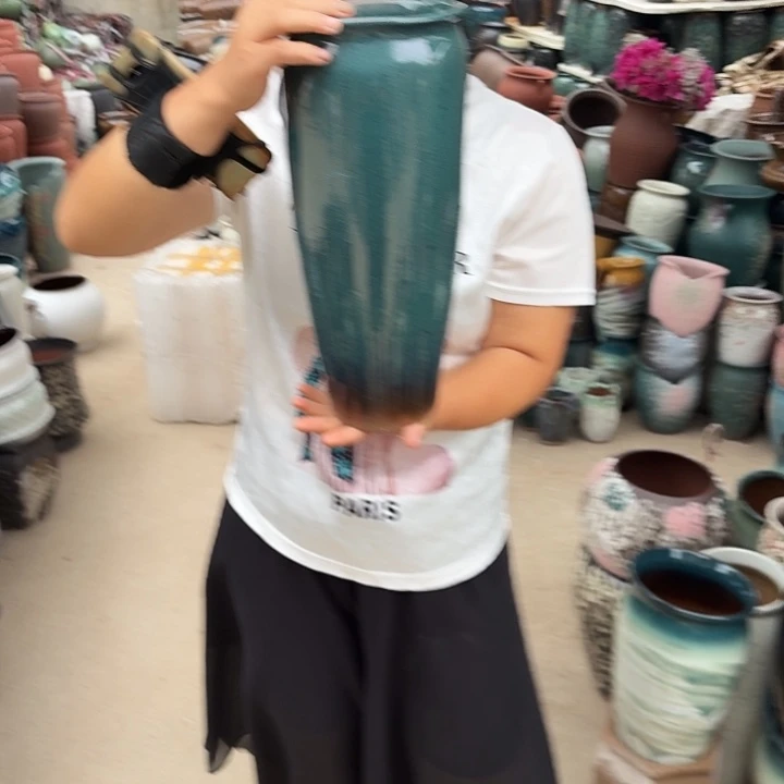 口15高36瑕疵一个盆子。