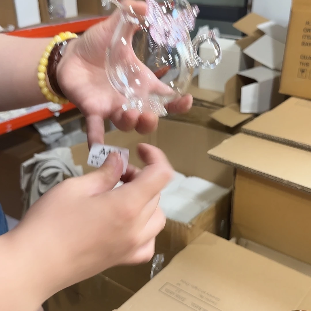 419号粉色蝴蝶公道杯